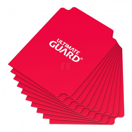 Ultimate Guard Card Dividers Standard Size Red (10)